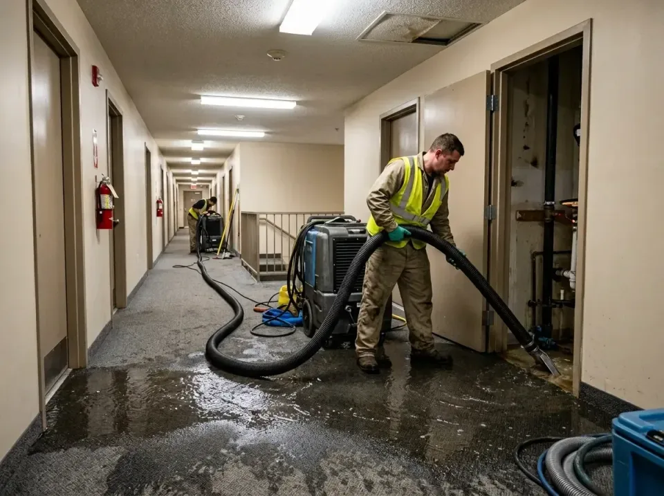 multi-unit-apartment-hallway-f-005 — frequently asked questions, Emergency Burst Pipe Water Extraction & Removal in Garden H…
